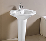 pedestal wash basin